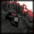 Halka Tiulowa Hell Bunny mini czarno czerwona XS-M4.jpg