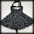 Sukienka Pin Up Punk H&amp;R L mini old school tattoo czarna91.jpg
