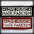 Naszywka Love Music Hate Fascism.jpg