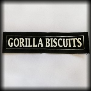 Naszywka Gorilla Biscuits Logo