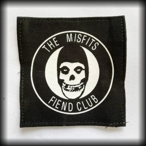 Naszywka Misfits Fiend Club kwadrat (216)