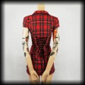 Sukienka mini Hearts &amp; Roses S Kratka Punk Gothic Cyber5.jpg