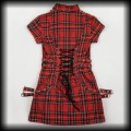 Sukienka mini Hearts &amp; Roses S Kratka Punk Gothic Cyber91.jpg