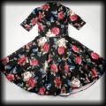 Sukienka Retro Dolly &amp; Dotty XL czarna kwiecista91.jpg