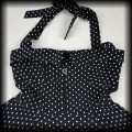 Sukienka Pin Up XS granatowa w groszki7.jpg