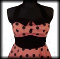Sukienka pink polka dot M Hell bunny Vixen2.JPG