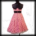 Sukienka pink polka dot M Hell bunny Vixen3.JPG