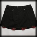 Spódnica mini punk goth M kratka D ringi7.jpg