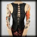 Gorset czarny M underbust kamizelka3.jpg