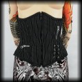 Gorset underbust 22 cale XS Burleska w prążki.jpg