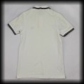 Polo Fred Perry XS białe z bordowo granatową lamówką4.jpg