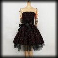 Sukienka Pin Up Punk S Dead Threads w czaszki.jpg
