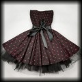 Sukienka Pin Up Punk S Dead Threads w czaszki 6.jpg