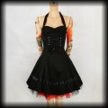 Sukienka Goth Hearts &amp; Roses XS gorsetowa.jpg