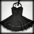 Sukienka Goth Hearts &amp; Roses XS gorsetowa6.jpg