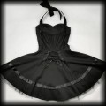 Sukienka Goth Hearts &amp; Roses XS gorsetowa9.jpg