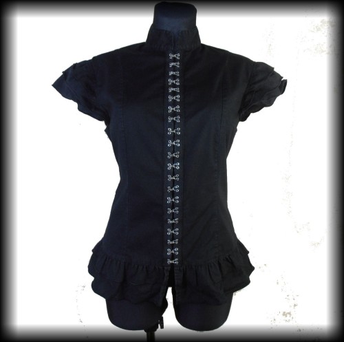 Bluzka gotycka XL Necessary Evil.JPG