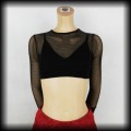 Bluzka crop top XSS czarna siateczka.jpg