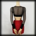 Bluzka crop top XSS czarna siateczka4.jpg