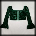 Bluzka aksamitna gorsetowa ML crop top goth victorian6.jpg