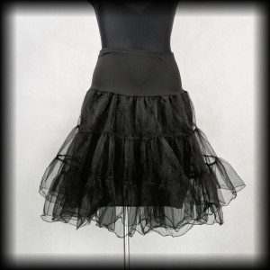 Halka tiulowa czarna M-XXL