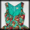 Sukienka Pin Up Lindy Bop M zielona w kwiaty9.jpg