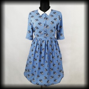 Sukienka Retro w kotki XXL Joanie clothing