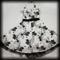 Sukienka Pin Up H&amp;R XL biała w kwiaty8.jpg