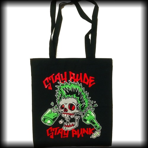 Torba bawełniana STAY RUDE STAY PUNK.jpg