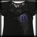 Bluzka Spiral Direct M czaszka w róży7.jpg