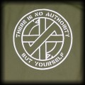 Koszula Crass LXL DIY punk zielona wojskowa5.jpg