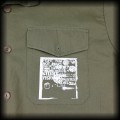 Koszula Crass LXL DIY punk zielona wojskowa3.jpg
