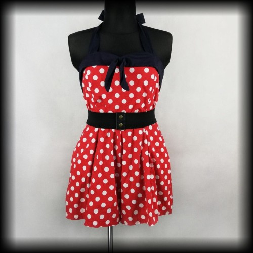 Kombinezon Pin Up XL Lindy Bop w groszki.jpg