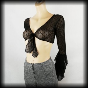 Bolerko koronkowe goth S/M