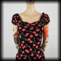 Sukienka Pin Up S King Louie w wisienki5.jpg