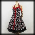 Sukienka Banned karty Tarota S Pin Up Goth2.jpg