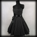 Sukienka Pin Up Hearts &amp; Roses XL groszki2.jpg
