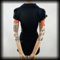 Sukienka mini Mercy S Punk Gothic Cyber 4.jpg