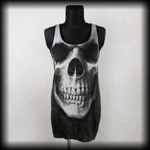 Sukienka Spiral Direct XL czacha goth