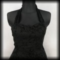Sukienka mini Pin Up Punk H&amp;R L czarna old school 3.jpg