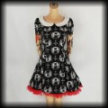 Sukienka mini Banned XS cmentarne koty.jpg