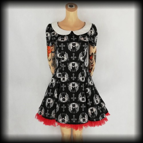 Sukienka mini Banned XS cmentarne koty.jpg