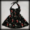 Sukienka mini Hell bunny S Pin Up cosmic zombie Psychobilly91.jpg