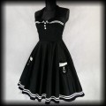 Sukienka Pin Up Hell Bunny ML Motley marynarska sailor2.jpg
