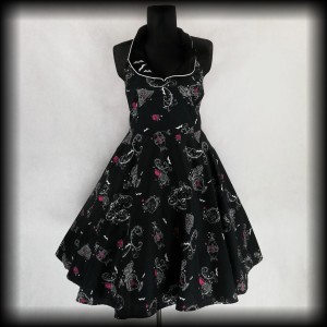 Sukienka Hell bunny  4XL Pin Up Goth femme fatale
