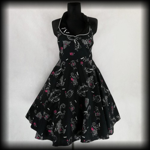 Sukienka Hell bunny 4XL Pin Up Goth femme fatale.jpg