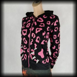 Bluza Banned M miś w różowej panterce