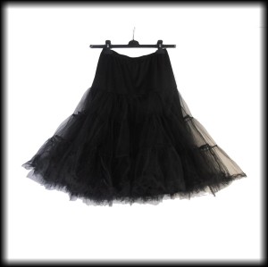 Halka Tiulowa Lindy Bop czarna XS-L 