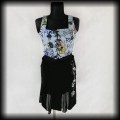 Bluzka Jaded London L jeansowa crop top rock punk4.jpg