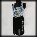 Bluzka Jaded London L jeansowa crop top rock punk5.jpg